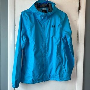 Light blue under armour storm defender coat size medium never worn!